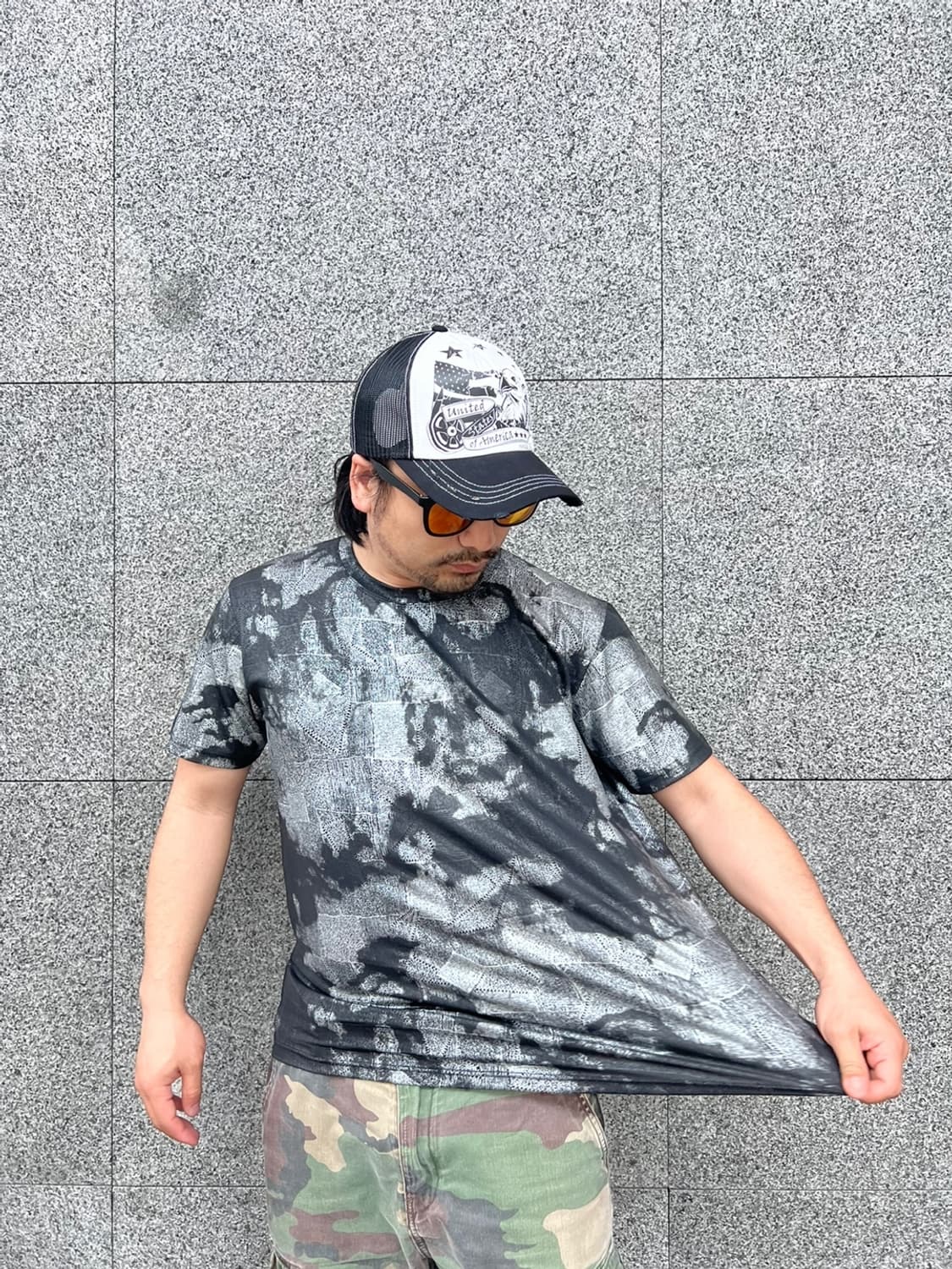 은박 포인트 반팔  상품이미지2