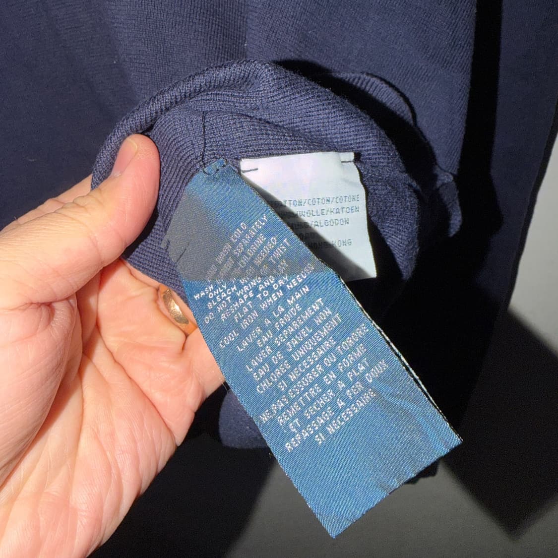 폴로 랄프로렌 남성 브이넥 긴팔 니트 L (남성 105정도) 상품이미지6