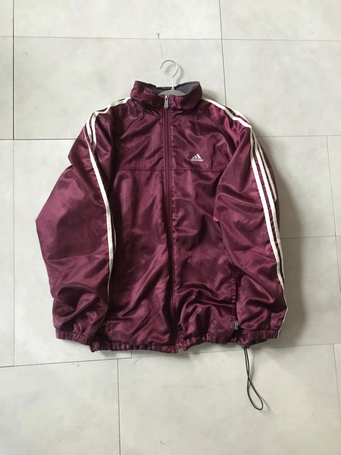 아디다스 00s 버건디 바람막이 상품이미지9