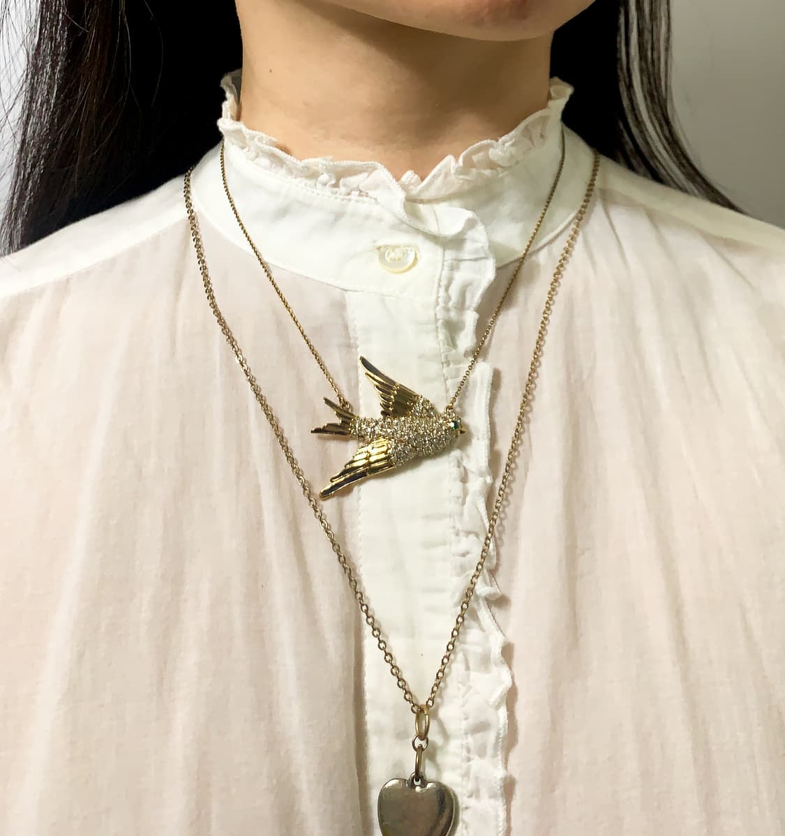 Juicy Couture 큐빅 버드 참 커스튬 목걸이 상품이미지4