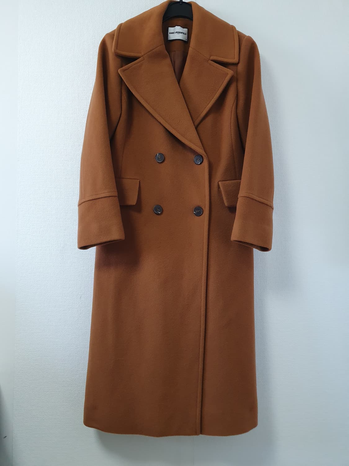 칼라거펠트 캐시미어 울 코트 상품이미지1