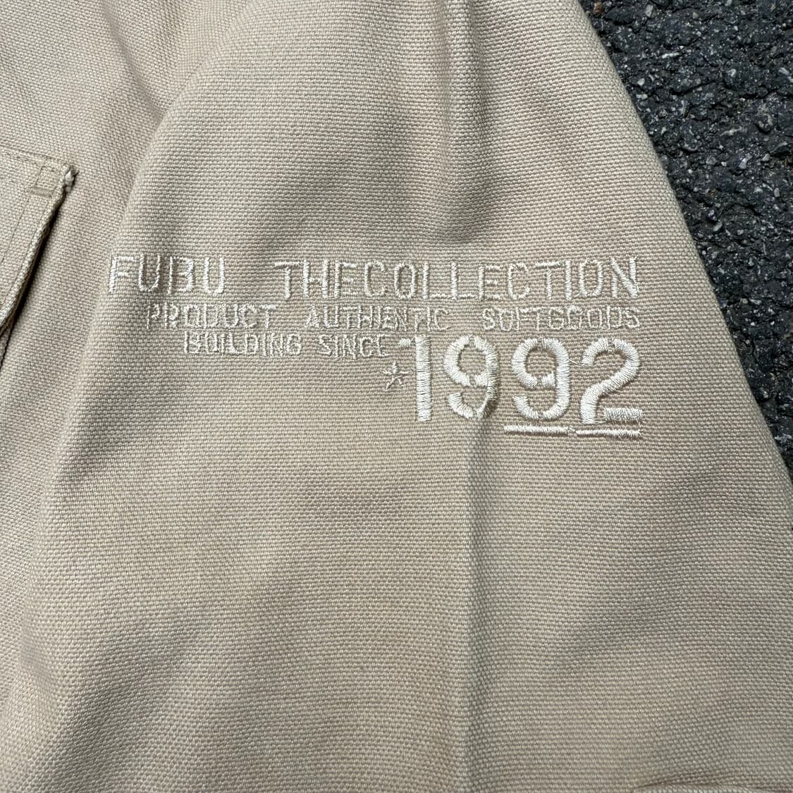 후부 베이지 데님 자켓 상품이미지4