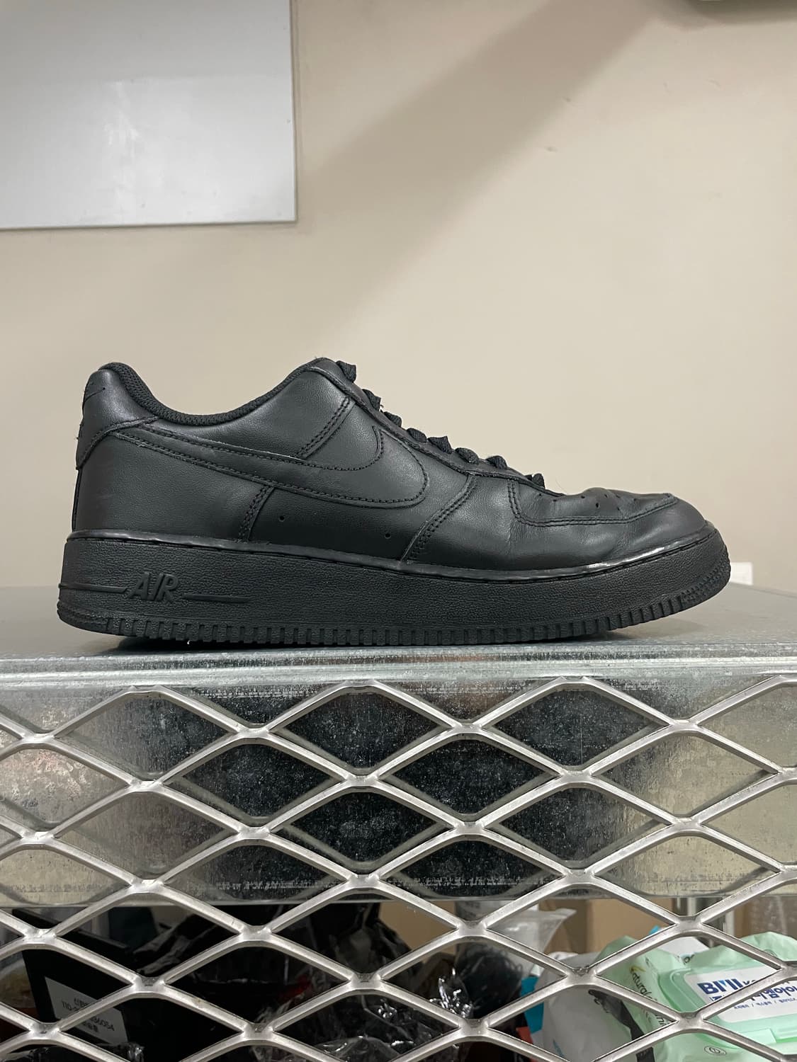 나이키 에어포스1 블랙 275  상품이미지4