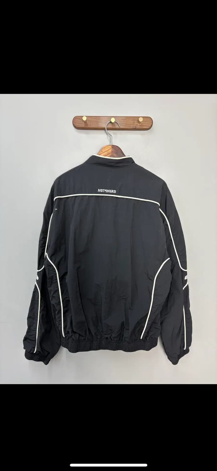 낫포너드 트라이벌 로고 나일론 레이싱자켓 H1851 상품이미지5