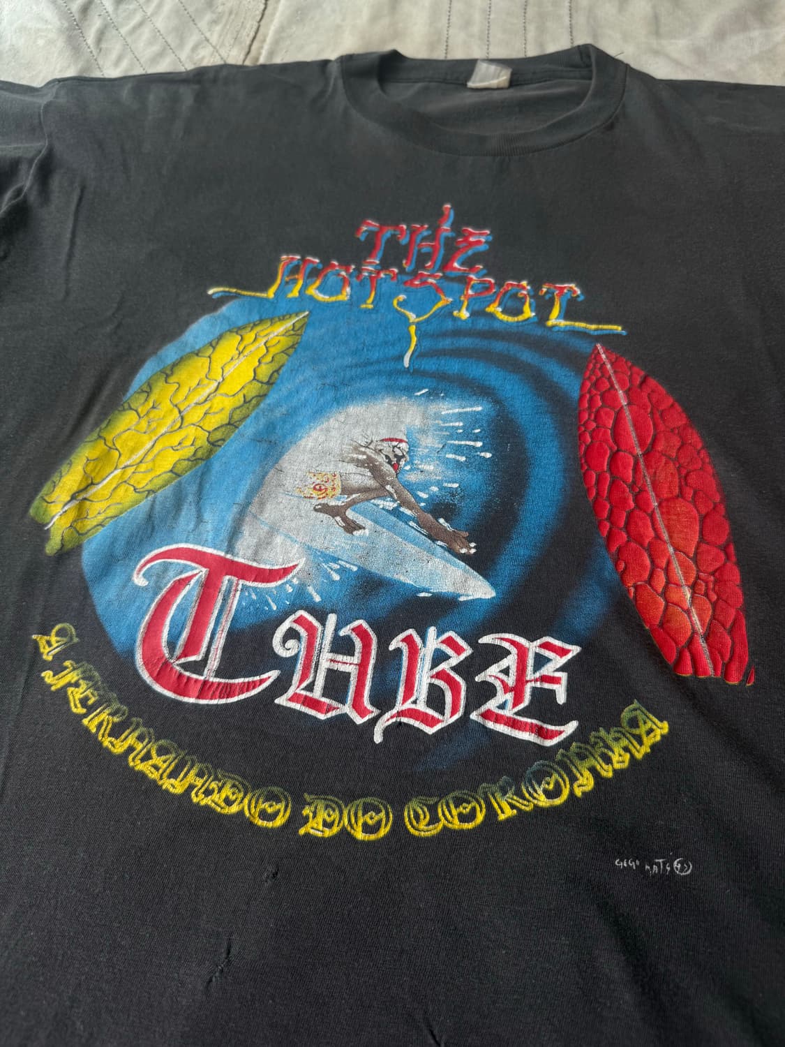 80-90s Surfing Print T shirt 상품이미지2