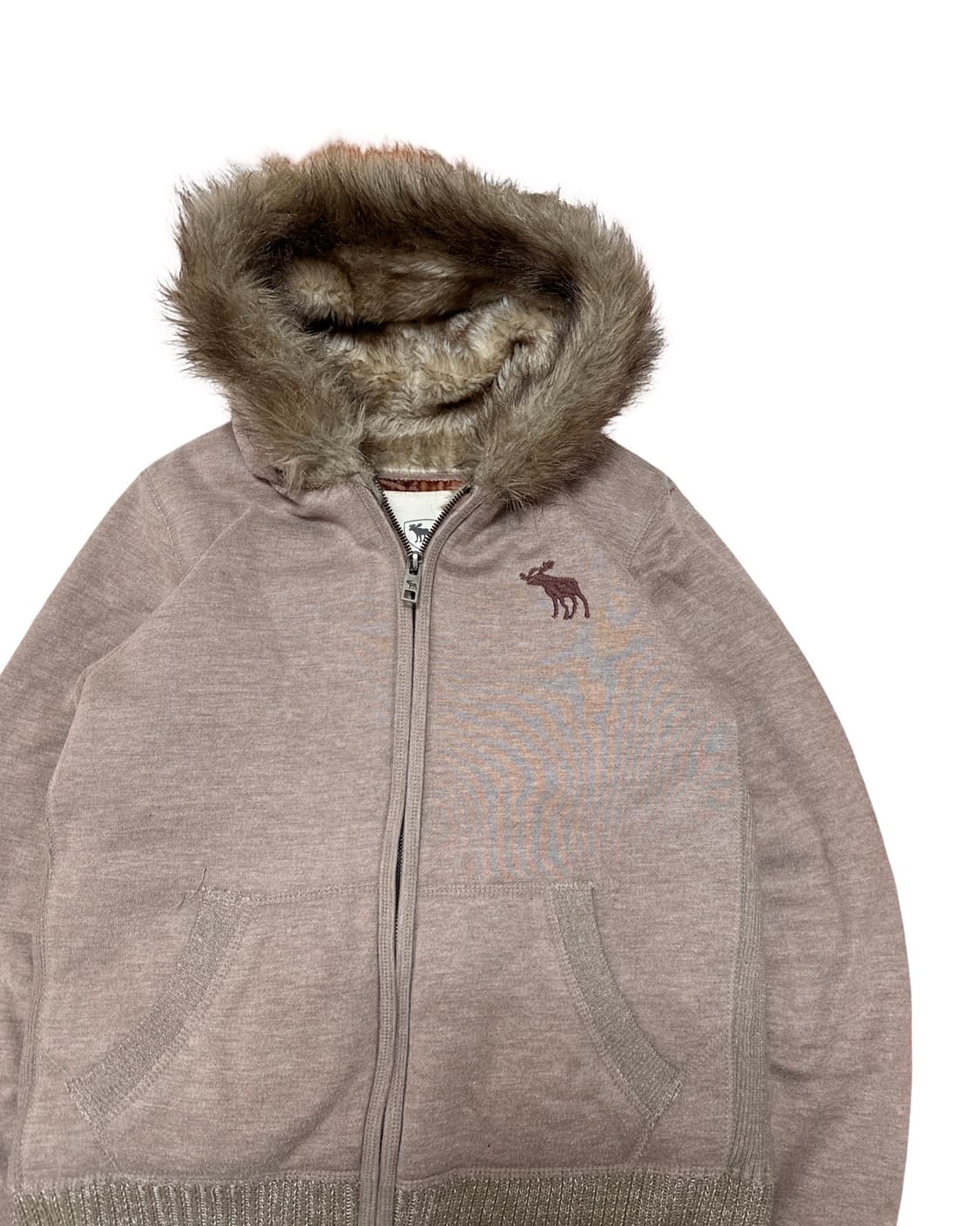 아베크롬비 울프죠 퍼 후드집업 상품이미지2