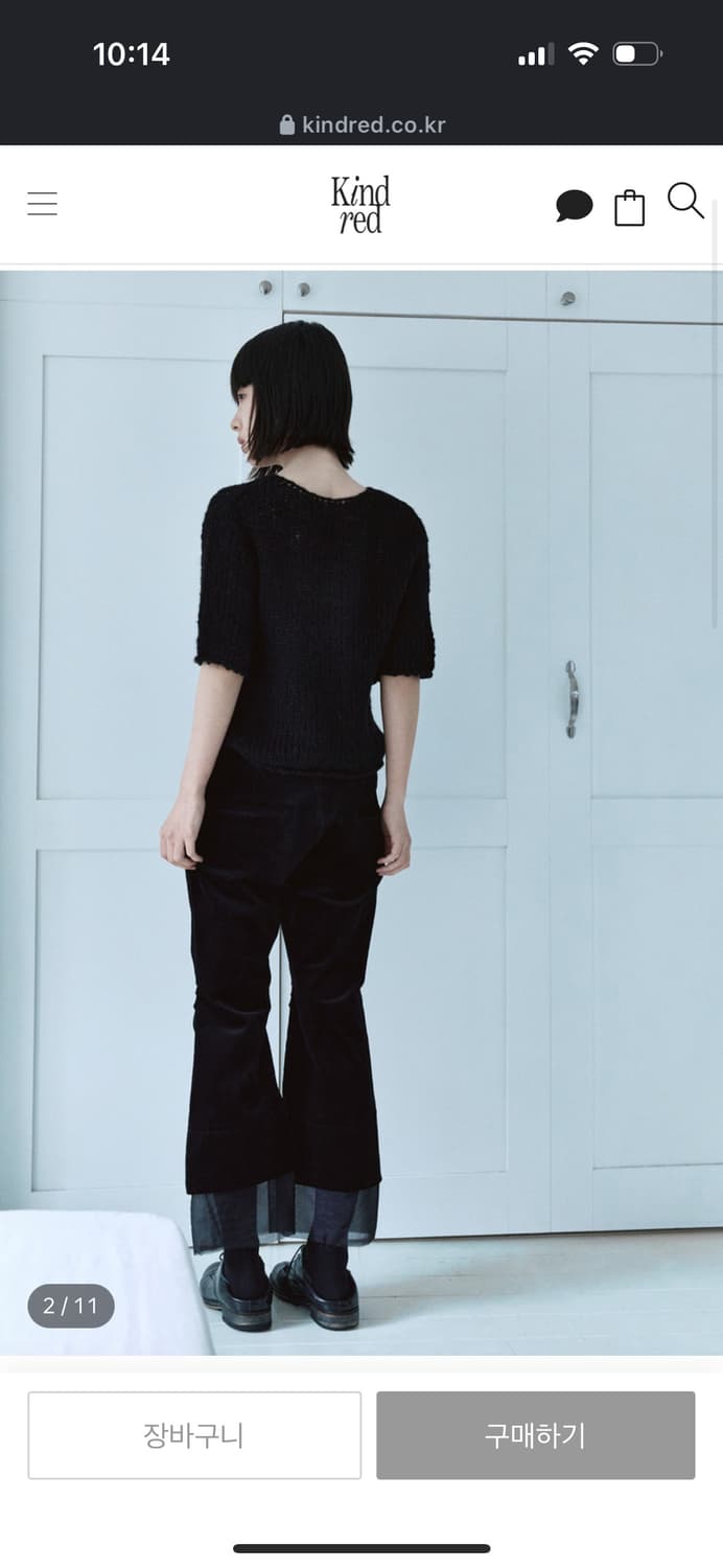 킨드레드 kindred 카프리팬츠 상품이미지2