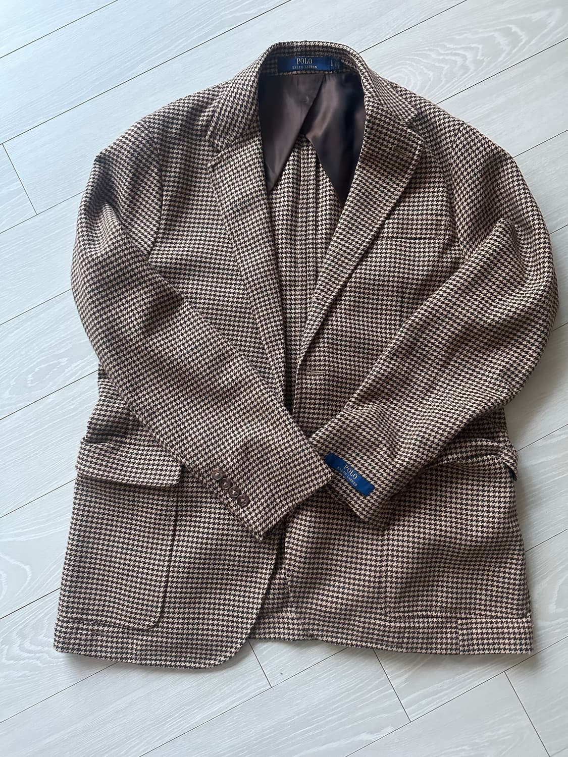 폴로 헤링본 트위드 블레이저 상품이미지1