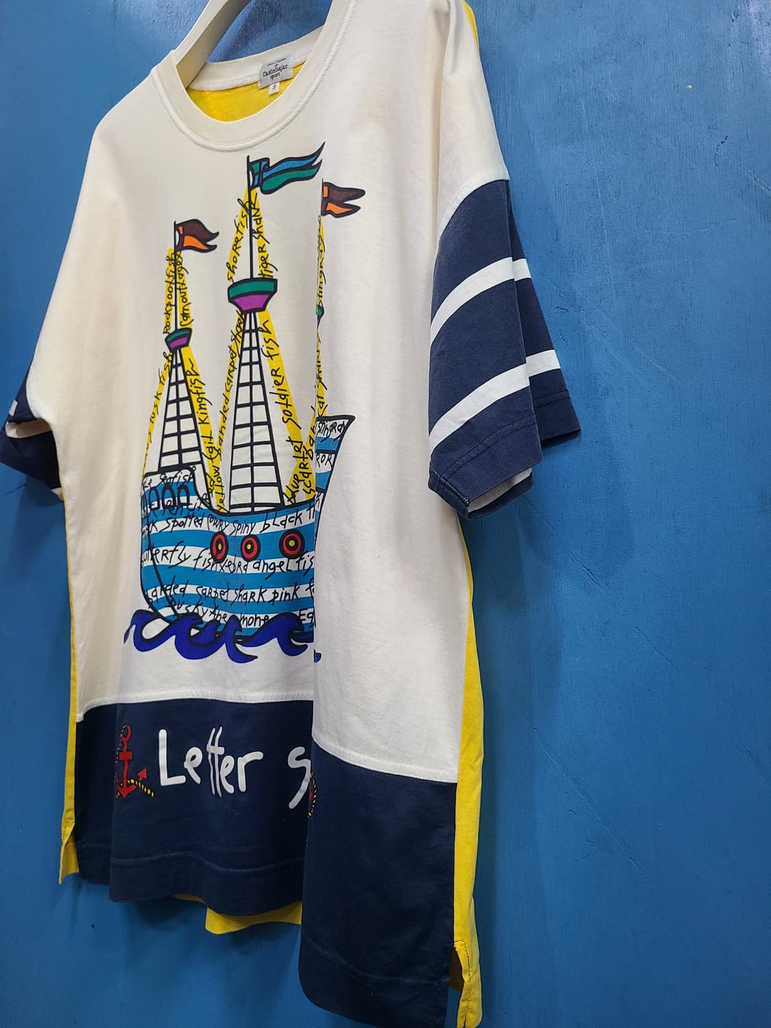 희귀 90s 빈티지 까스텔바작 반팔티 상품이미지3