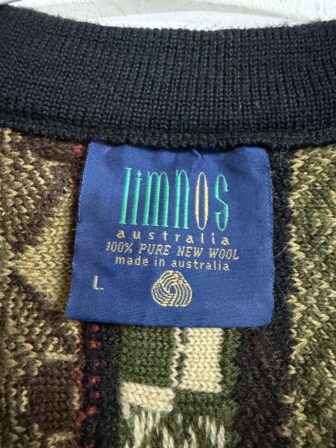 림노스 오스트레일리아 퓨어 울 니트 상품이미지3