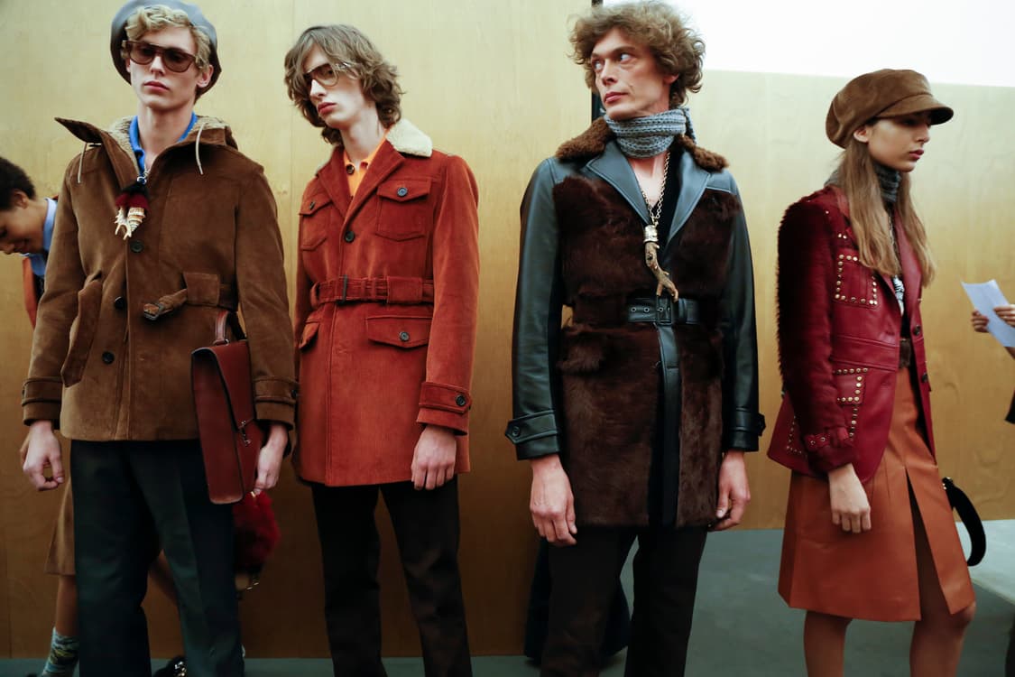 프라다 코듀로이 코트 상품이미지1