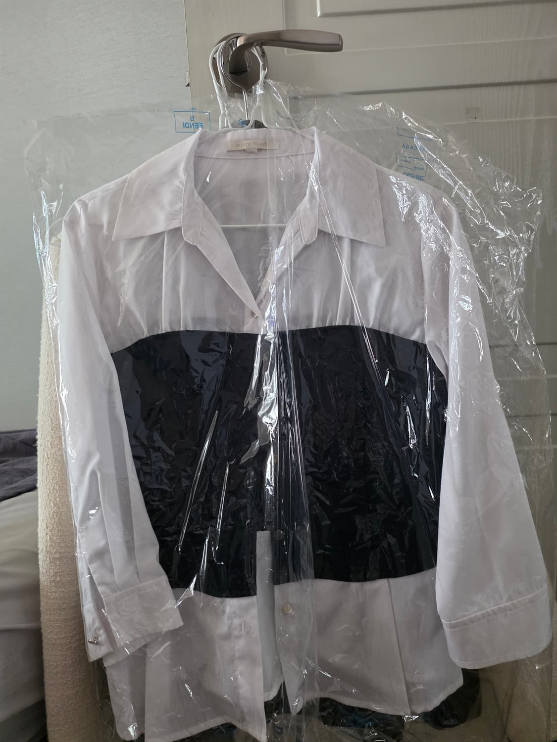 플라스틱아일랜드 뷔스티에 레이어드 셔츠 s사이즈 상품이미지2