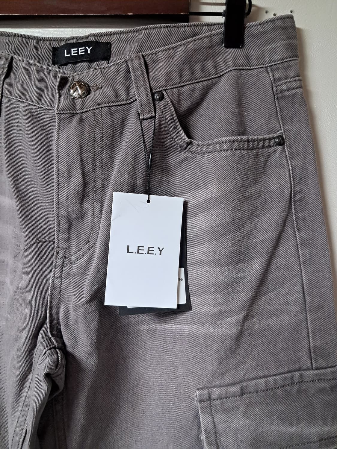 LEEY 카고 와이드팬츠 상품이미지4