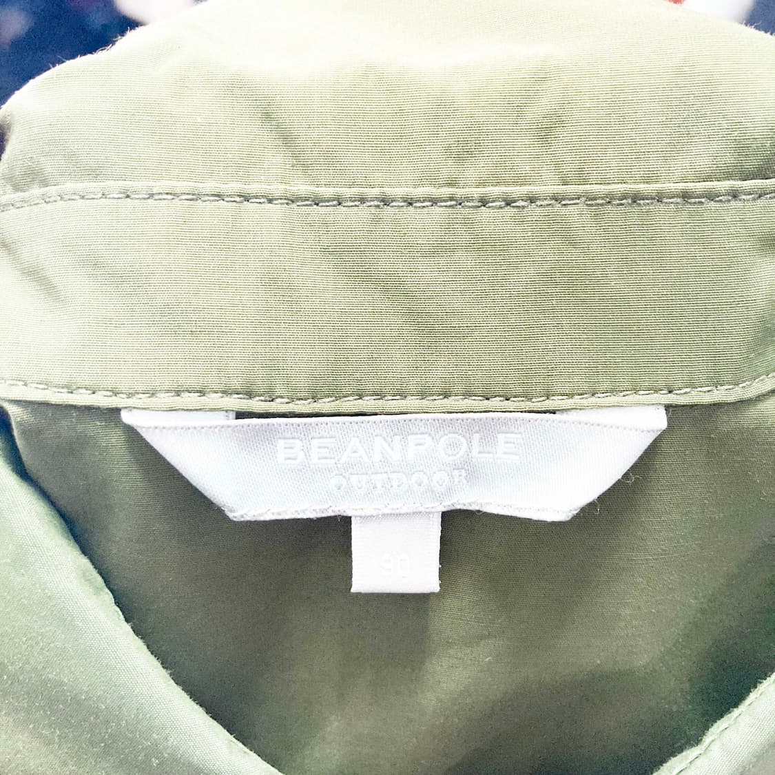 빈폴아웃도어 여성 미디 셔츠자켓 카키 90 상품이미지4