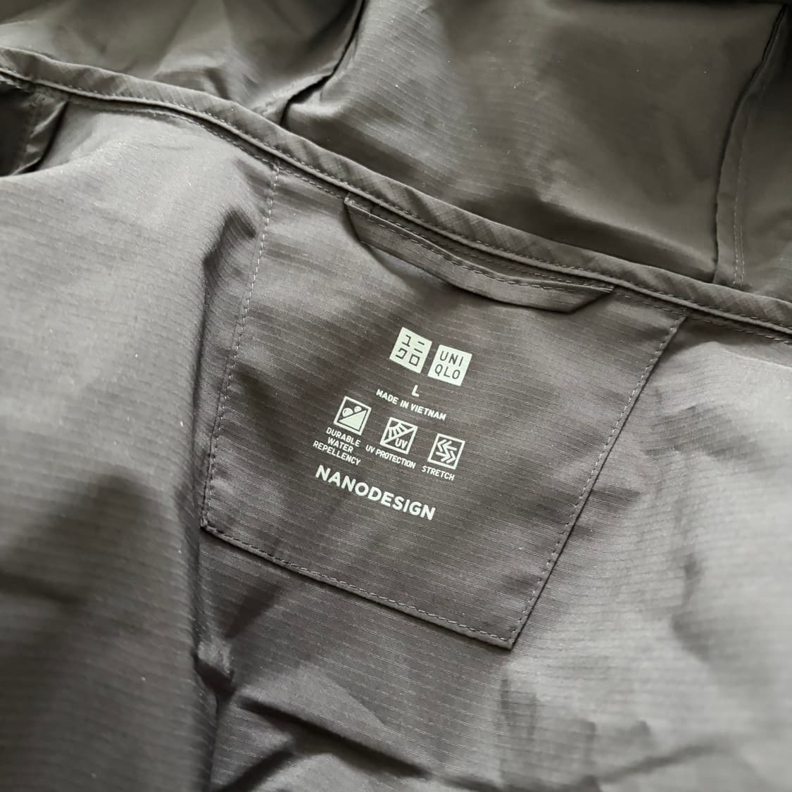 유니클로 UV포터블 바람막이 상품이미지2