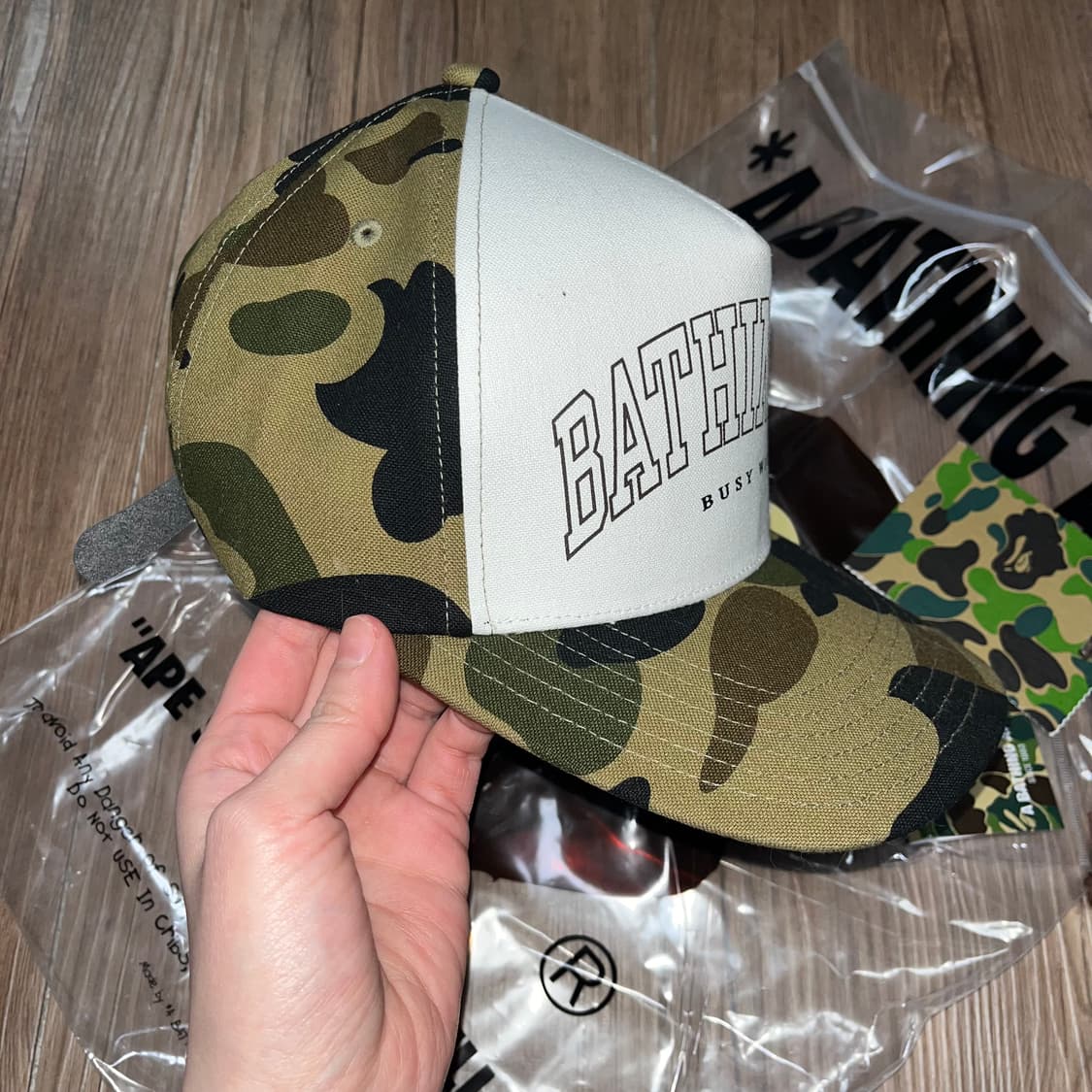 [Bathing Bape] 카모 스냅백 상품이미지6
