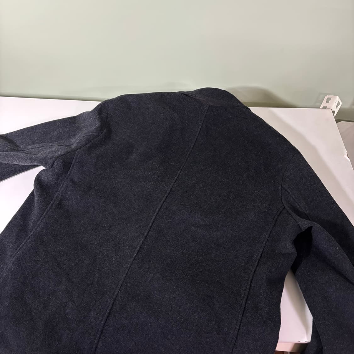 100 M 비바스튜디오 챠콜 싱글 울코트 상품이미지3