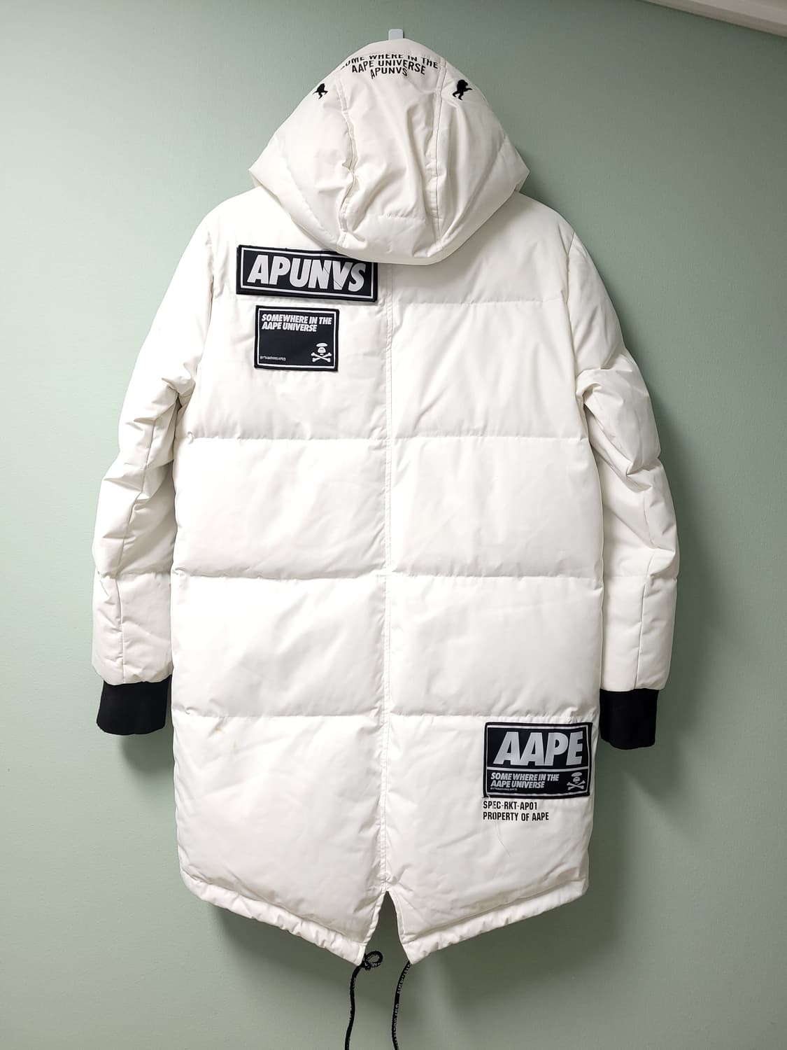 에이프 AAPE® 덕다운 롱패딩 (여성추천) 상품이미지10