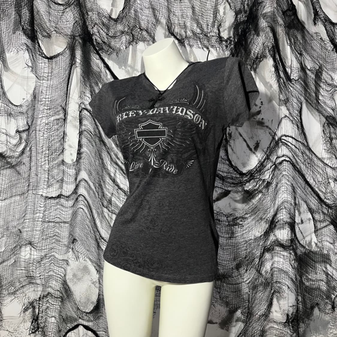 Harley-Davidson antique Detail t-shirt 상품이미지3