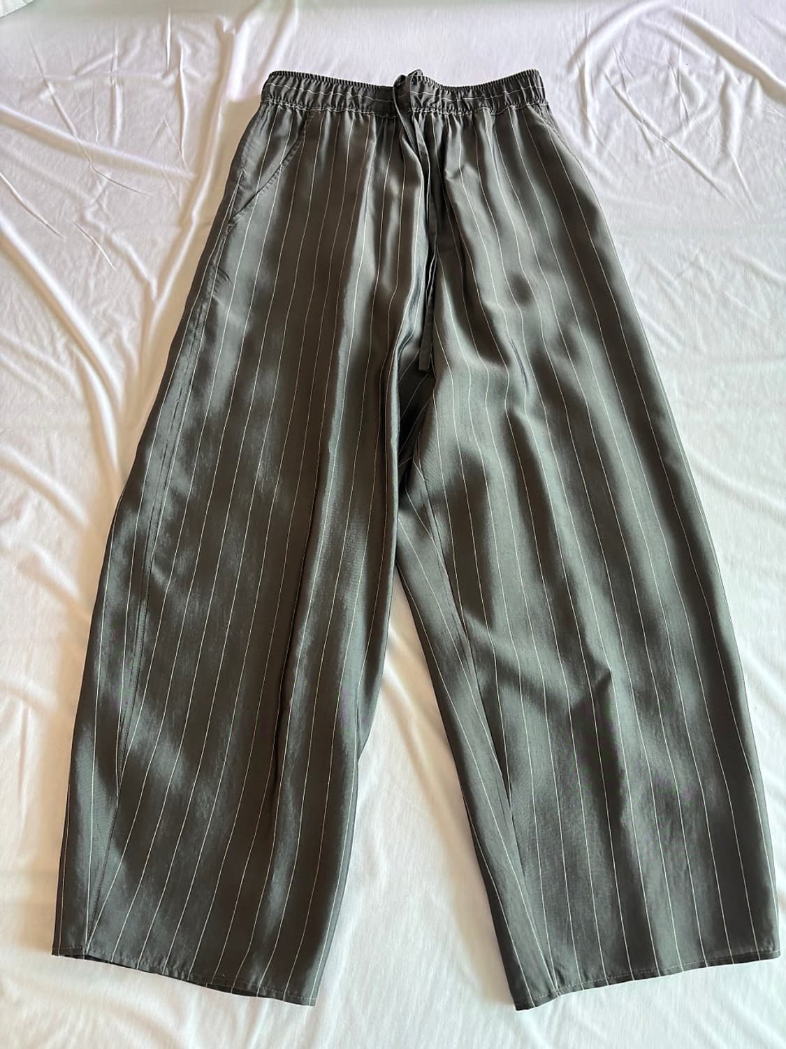 크리스타세야 그레이 스트라이프 moroccan 팬츠 S사이즈 상품이미지3