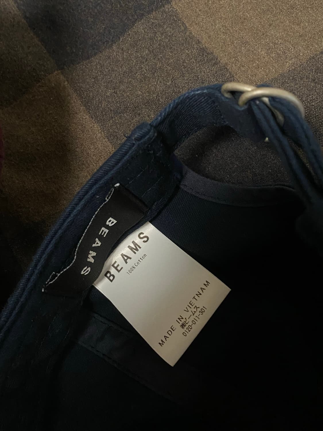 빔즈 볼캡 네이비 / 버건디 상품이미지3