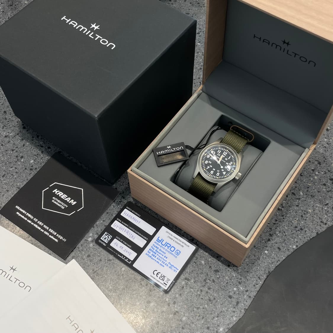 해밀턴 카키필드 메카니컬 38mm 상품이미지1