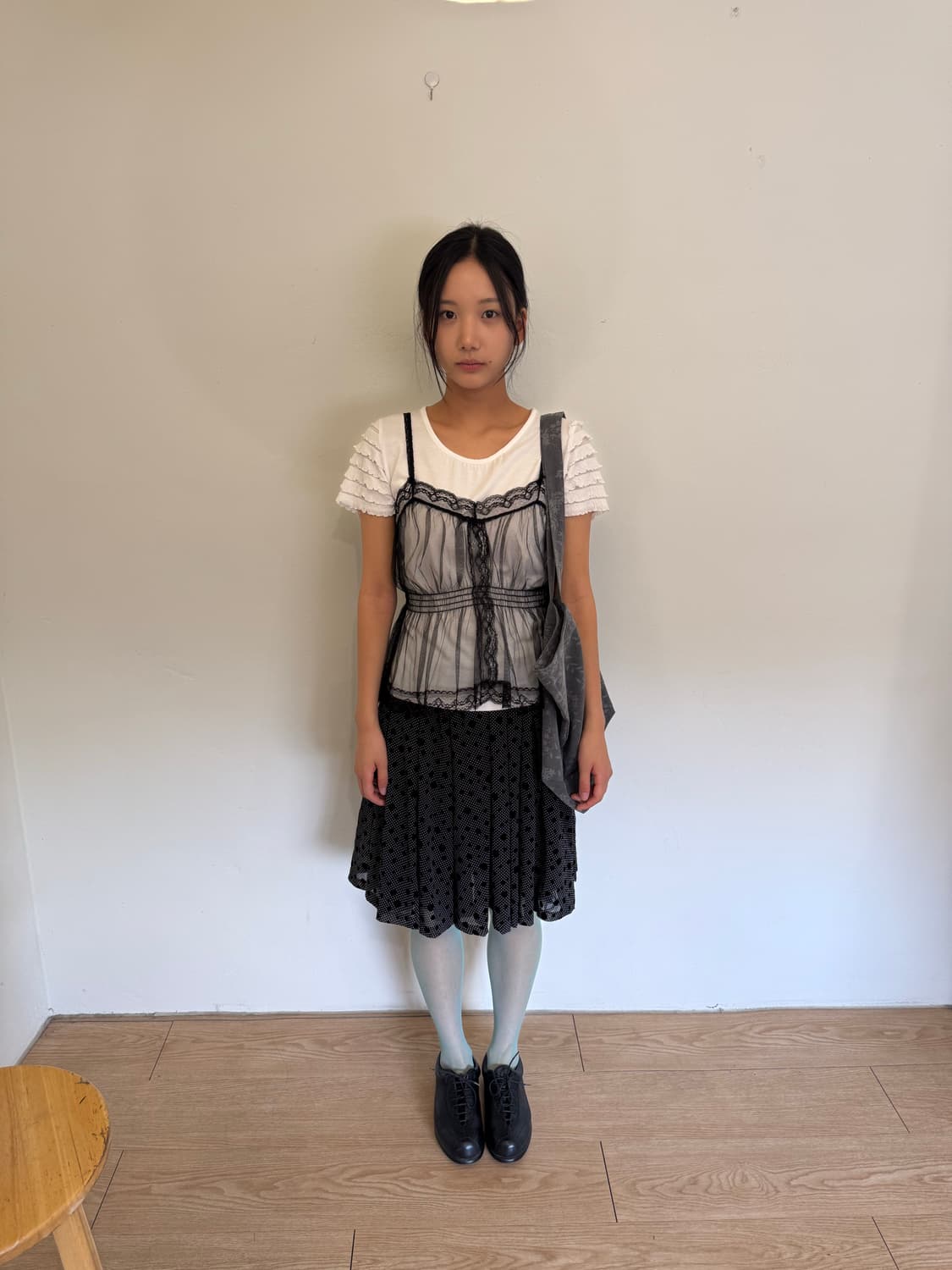 frill theoria short-sleeve 상품이미지2