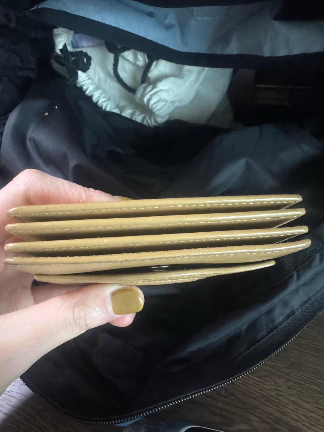 HYETHE 에그쉘 소가죽 카드지갑 반지갑 상품이미지8