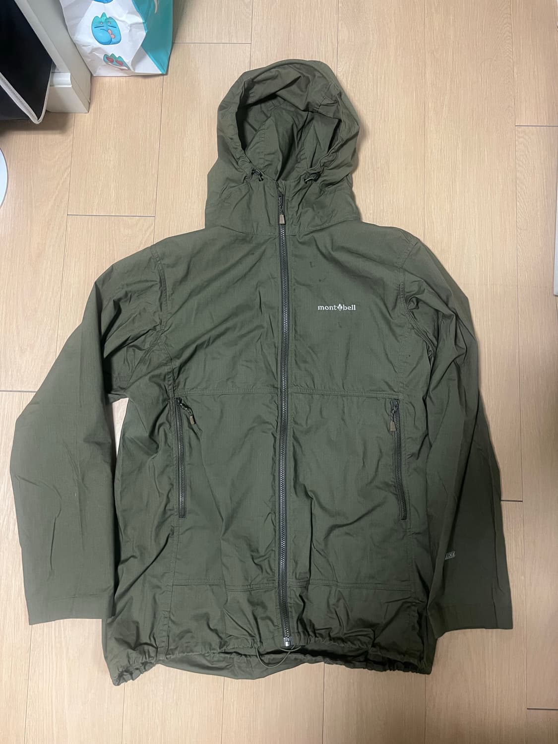 몽벨 푸에코 파카 자켓 올리브 XL 상품이미지1