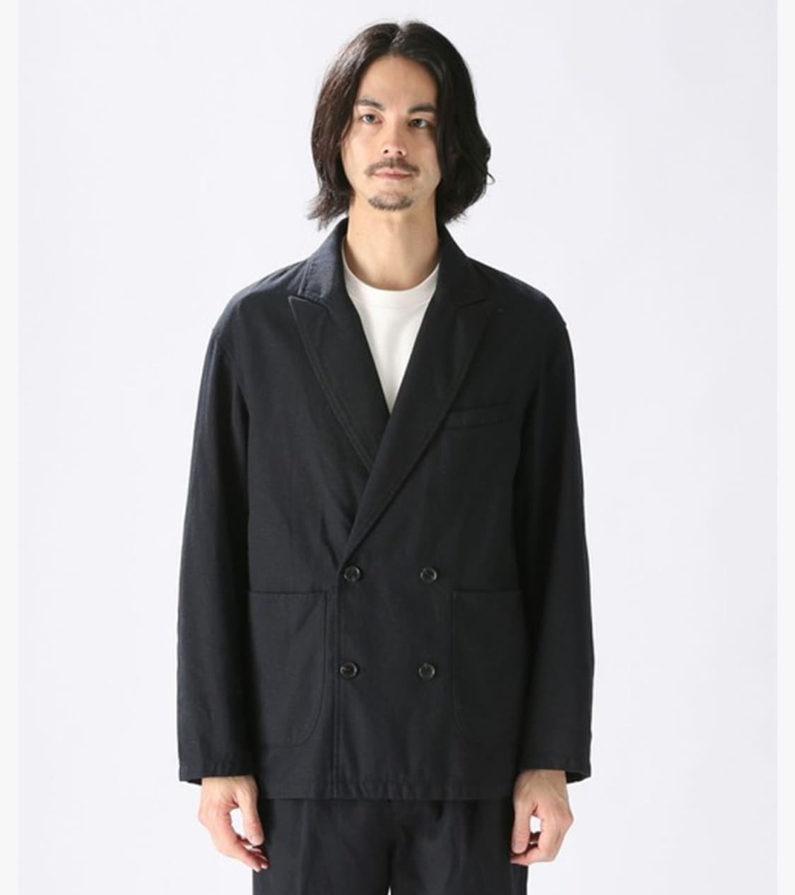 NIKO AND - HOPSACK DOUBLE JACKET 상품이미지2