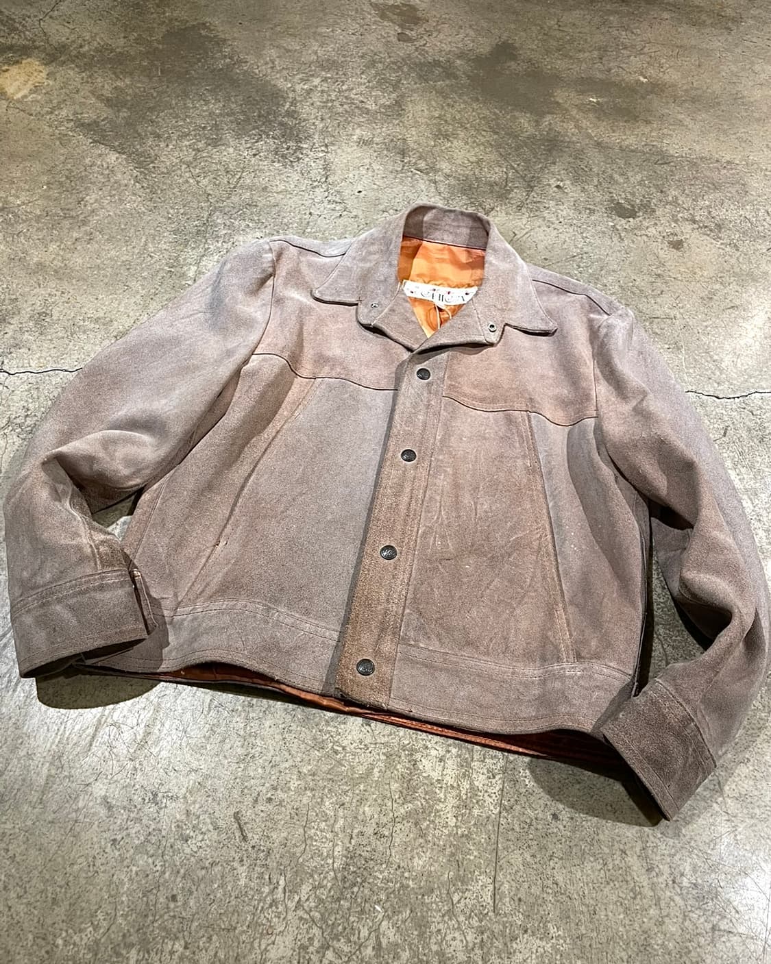 Chica 소가죽 스웨이드 웨스턴 재킷 (B5168) 상품이미지5