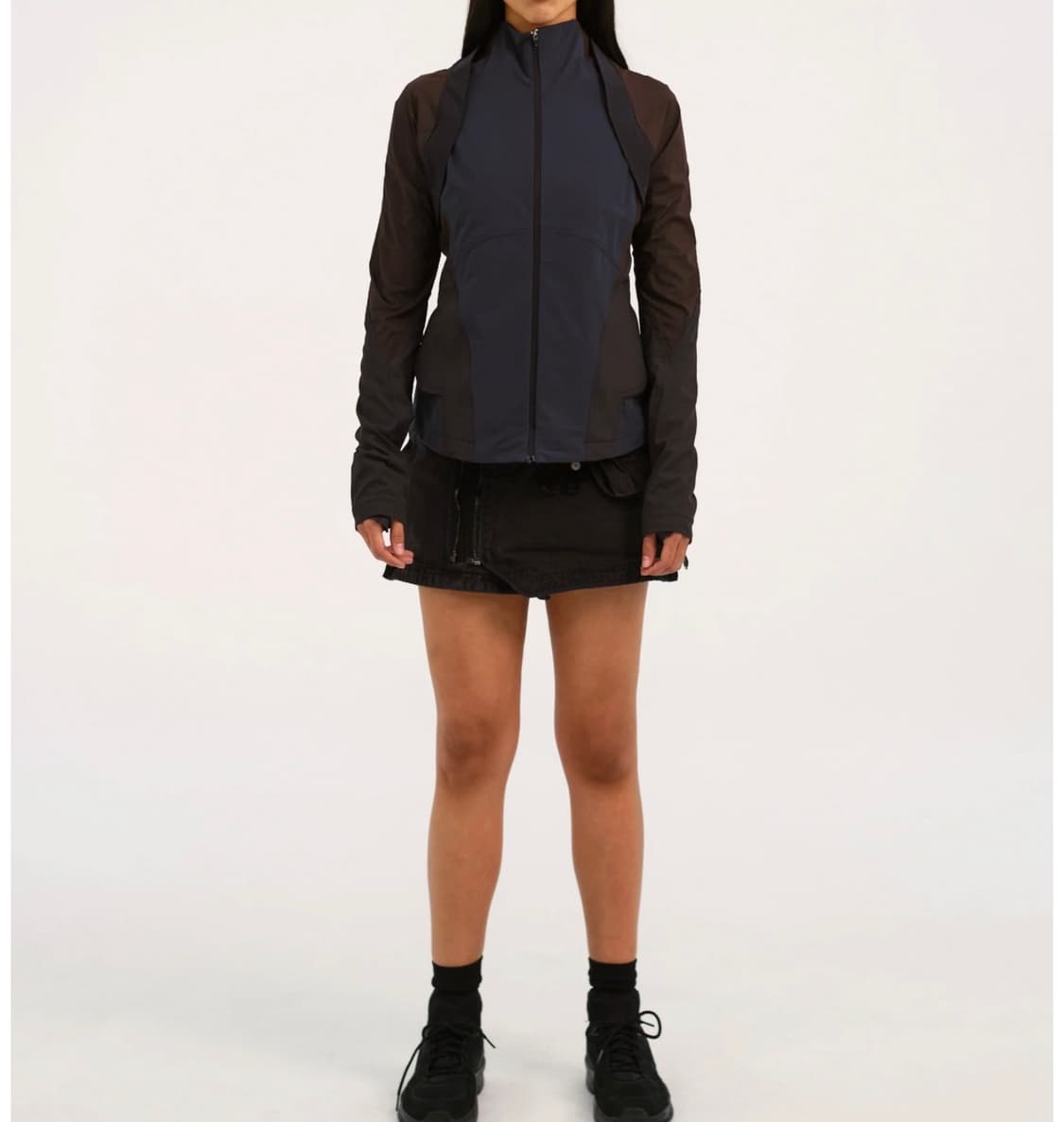 혜인서 패널드 윈드브레이커 자켓 새상품 2사이즈 상품이미지3