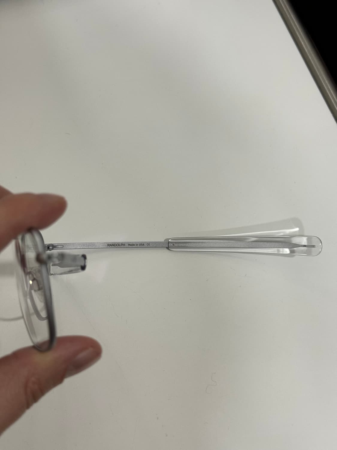 랜돌프 엔지니어링 에비에이터 매트크롬 투브릿지 보잉 아이웨어 상품이미지7