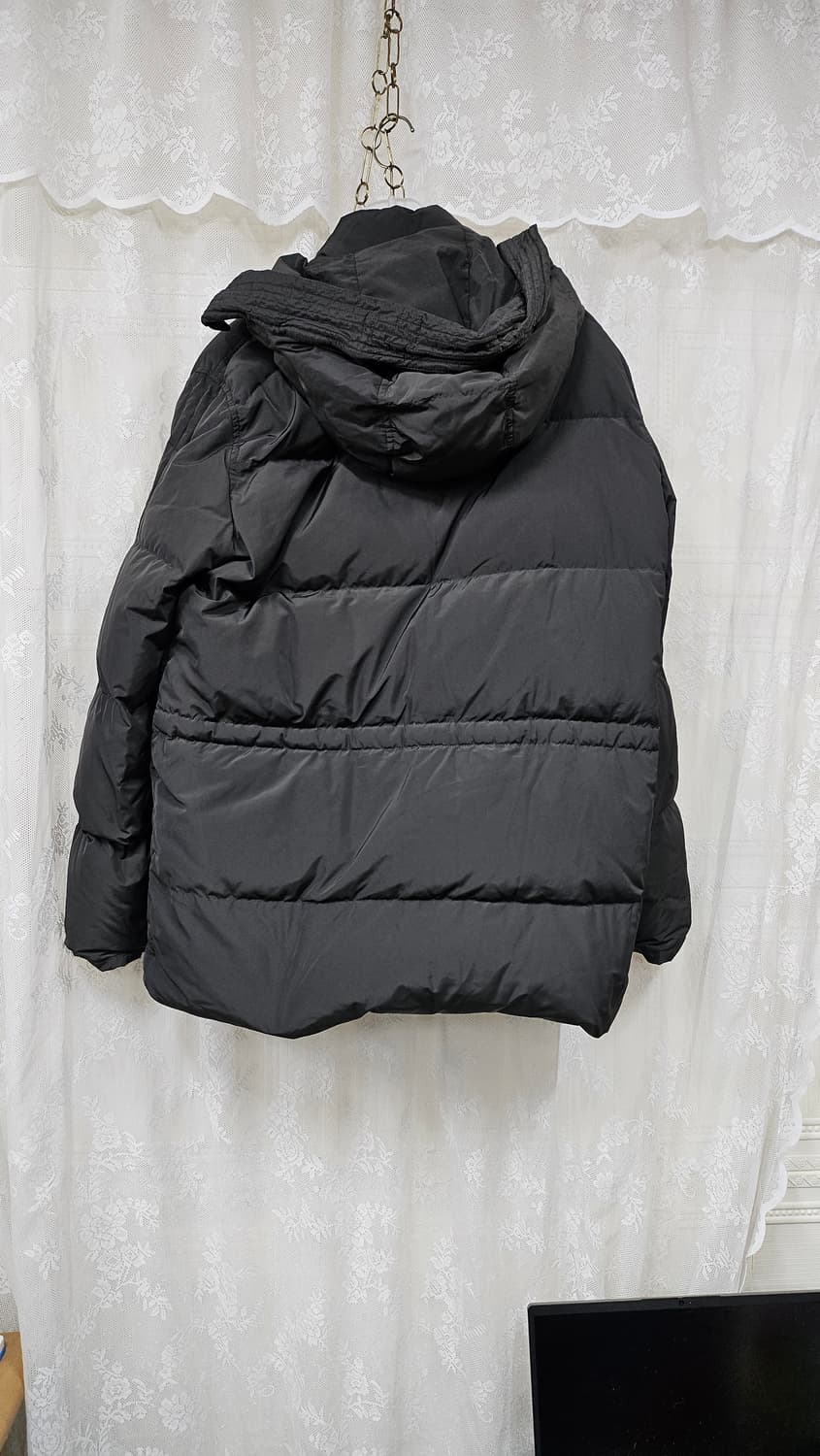 217.헤지스 카키 후드 패딩  상품이미지3