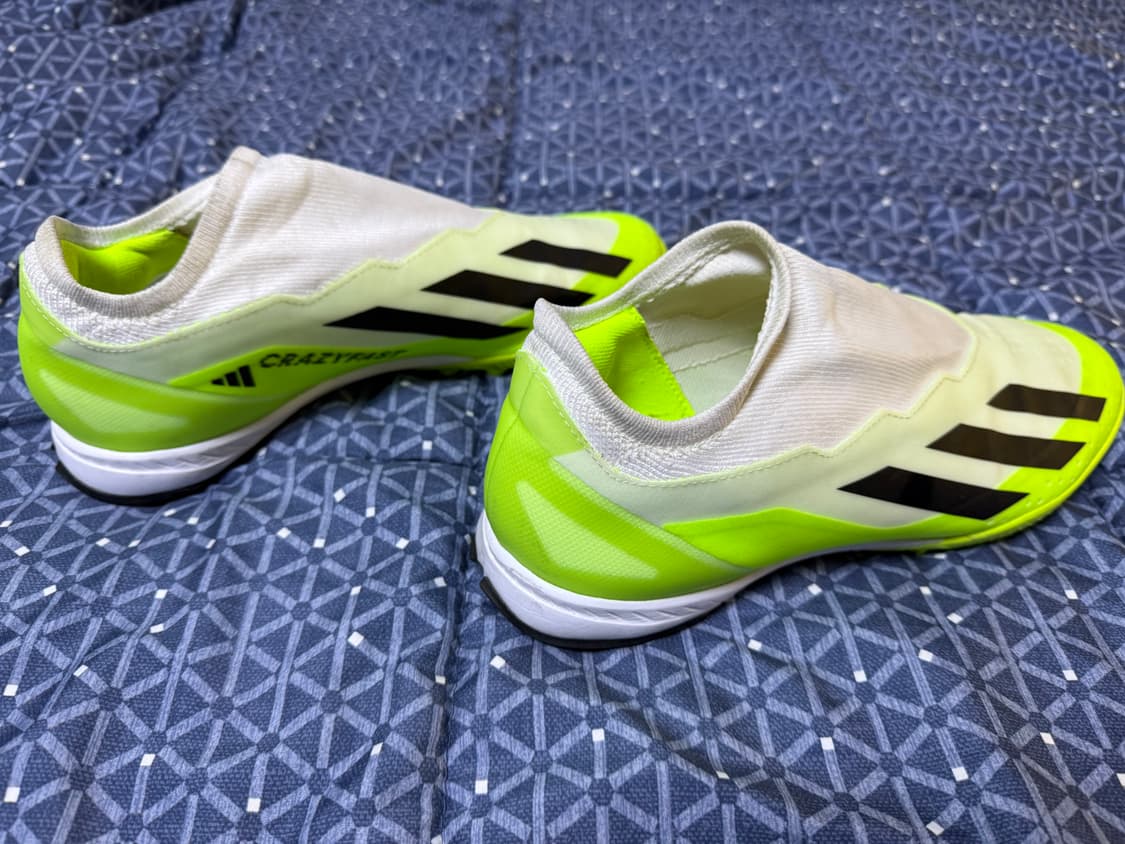 아디다스 X 크레이지패스트.3 레이스리스 TF 루시드 레몬 상품이미지3