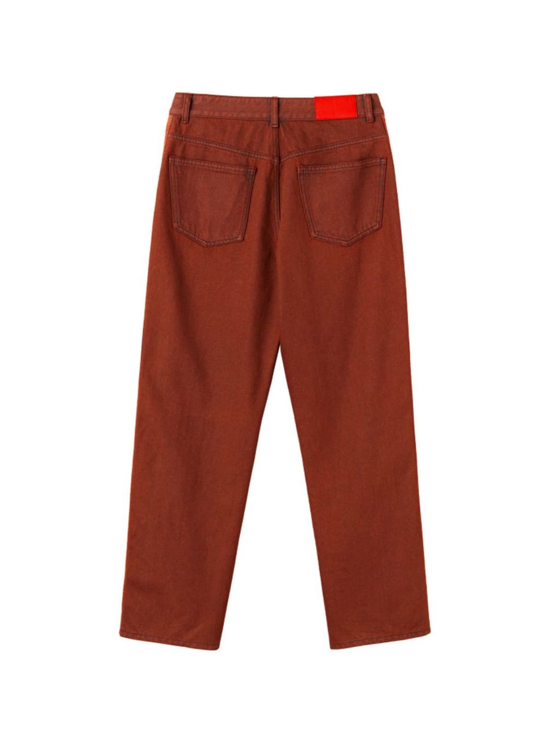 Sculptor Straight Line Denim Pants Brick 상품이미지4