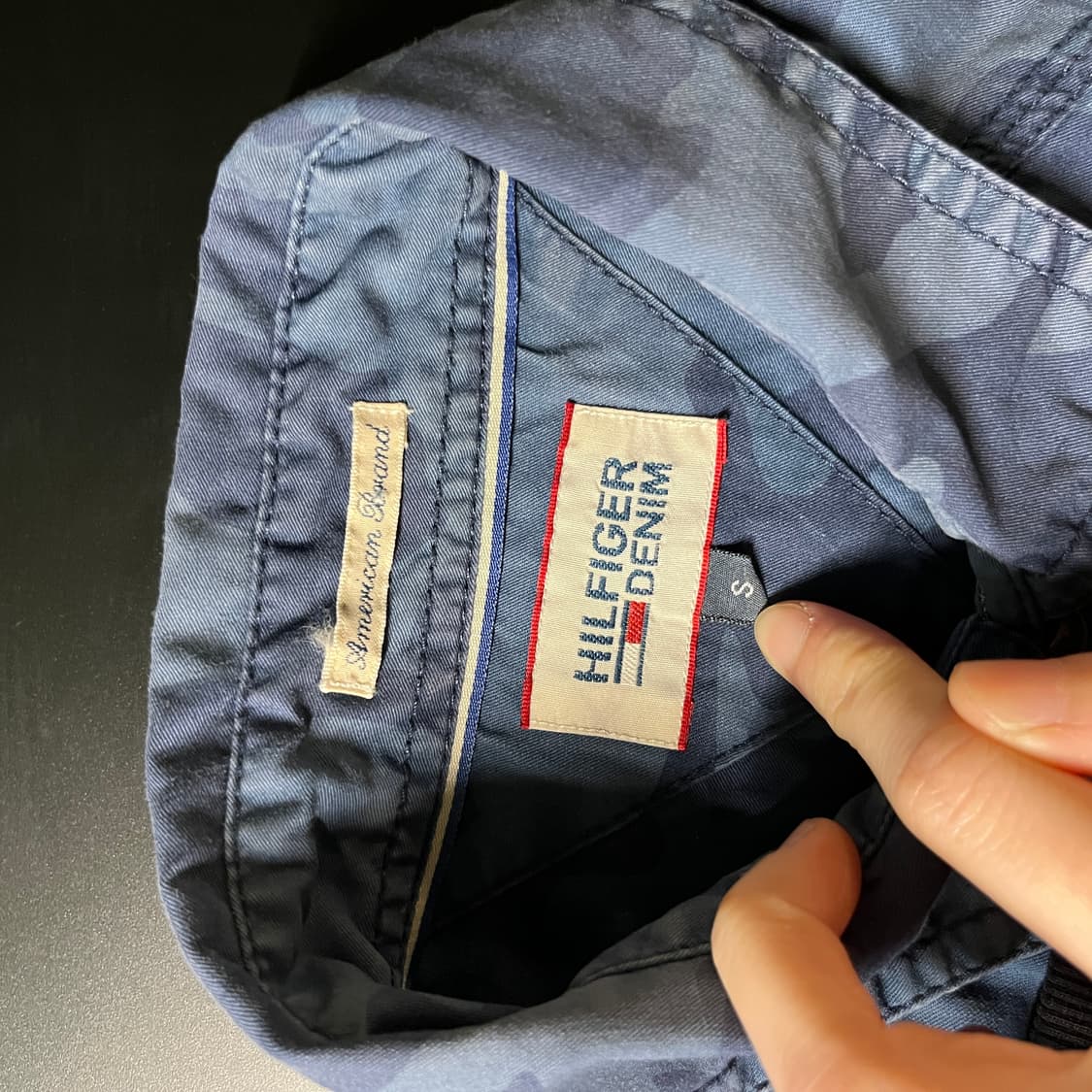 타미힐피거 카모패턴 셔츠 상품이미지5