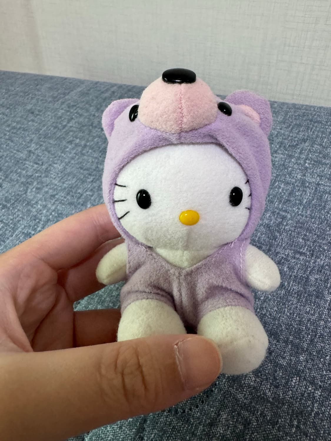 헬로키티 고전 라벤더 곰돌이 인형 판매중 상품이미지1