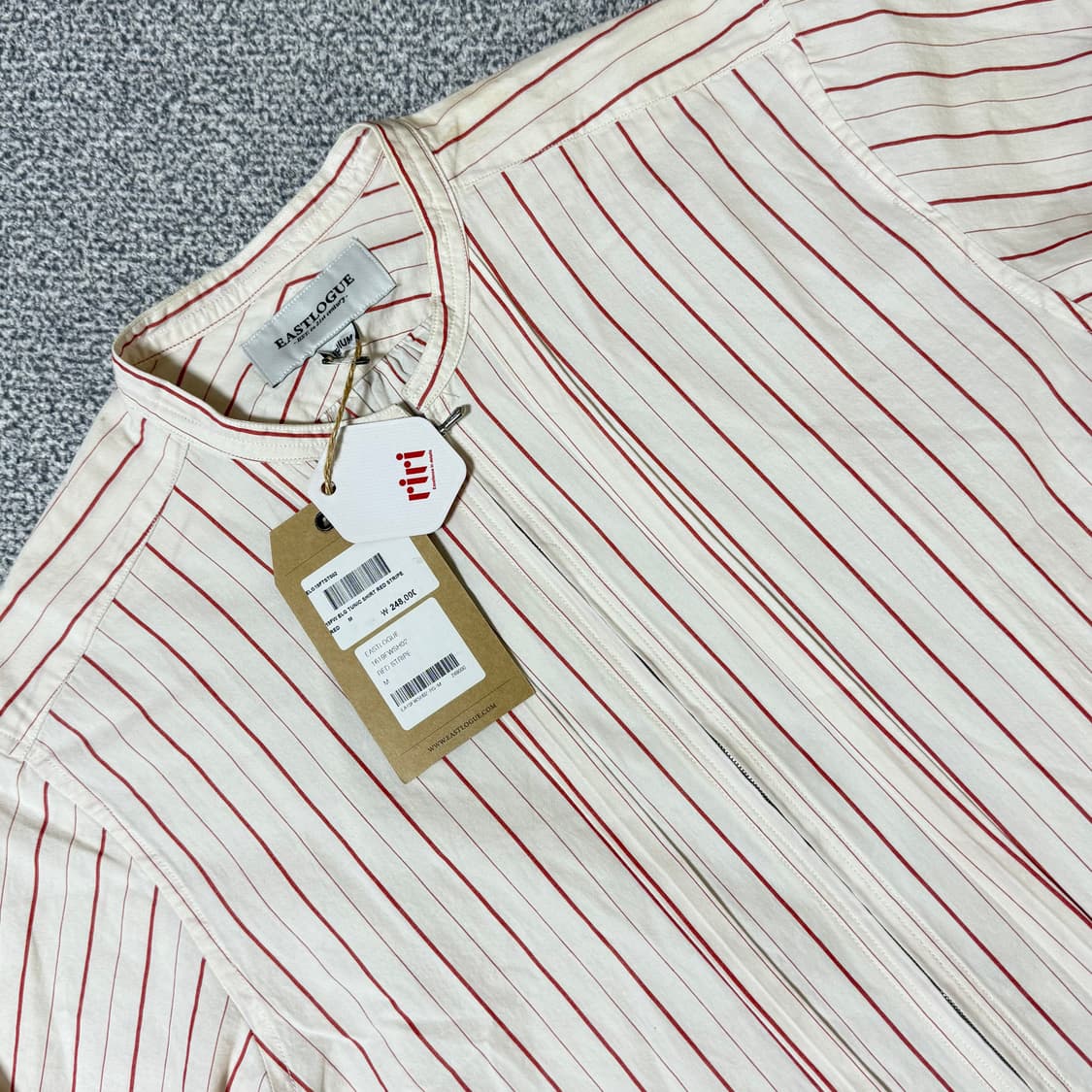 [정가 24만원 새상품] 이스트로그 스트라이프 셔츠 상품이미지2