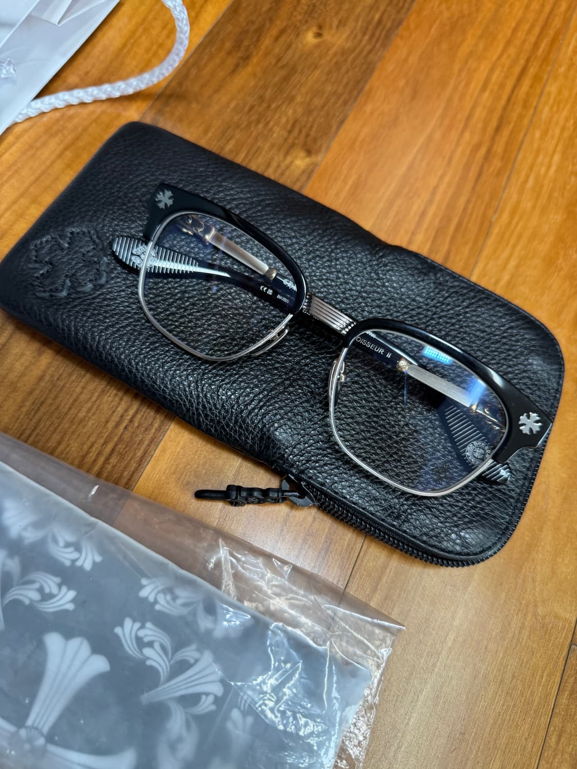 크롬하츠/ 보넨노이슈어2 블랙 브러쉬드 실버/ 53mm 상품이미지7