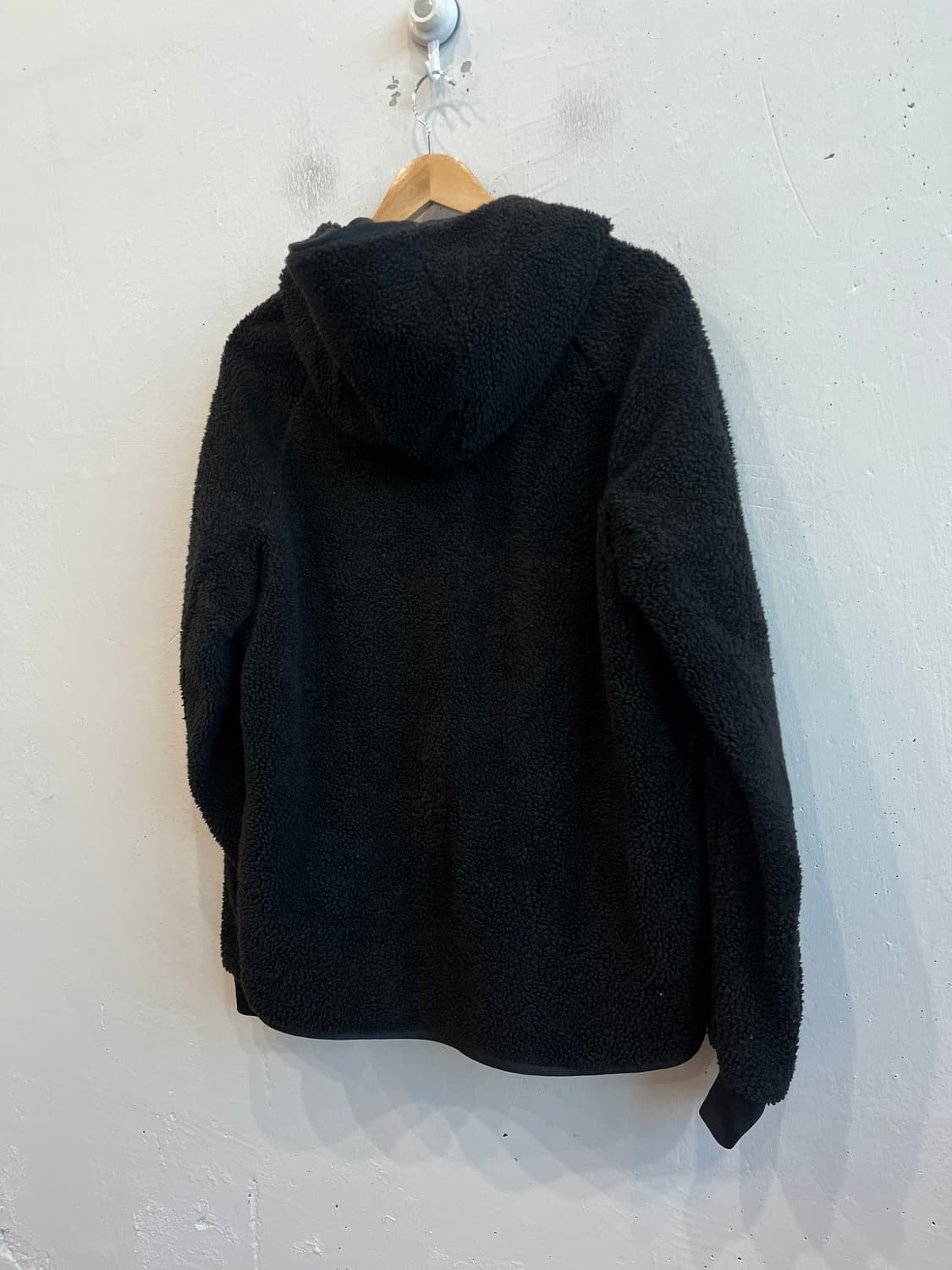 나이키 후디 플리스 자켓 블랙 XL 상품이미지3