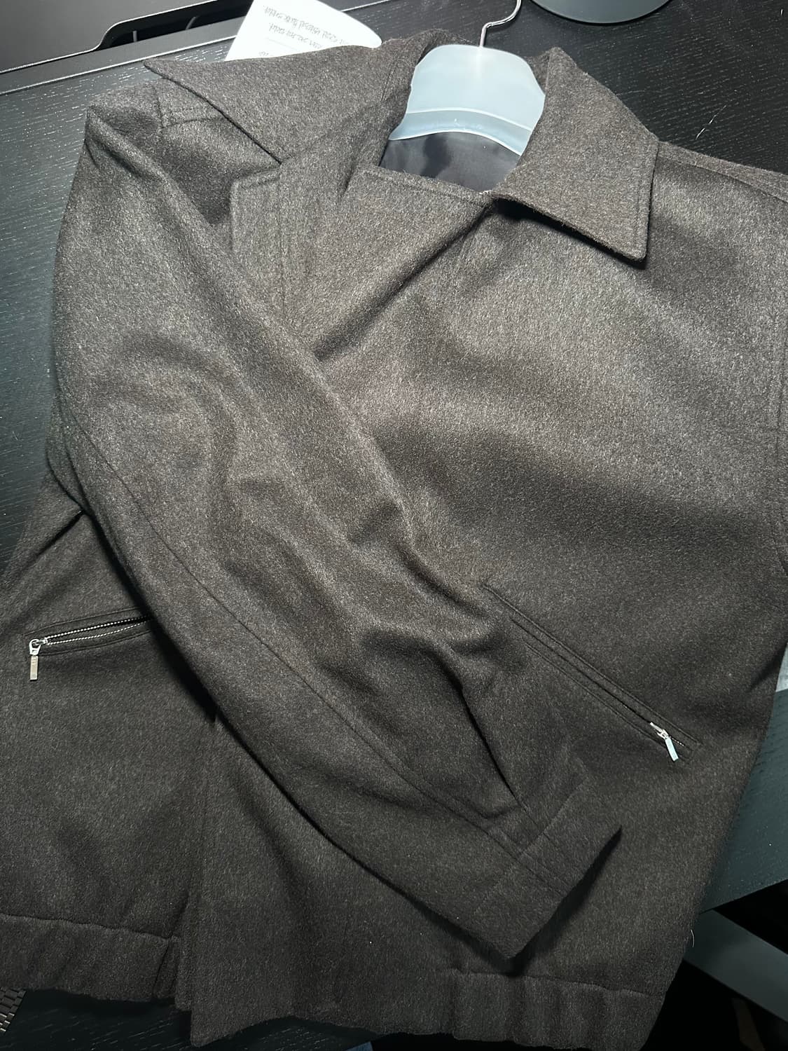 유스 MK3 울 자켓 브라운 S 상품이미지2