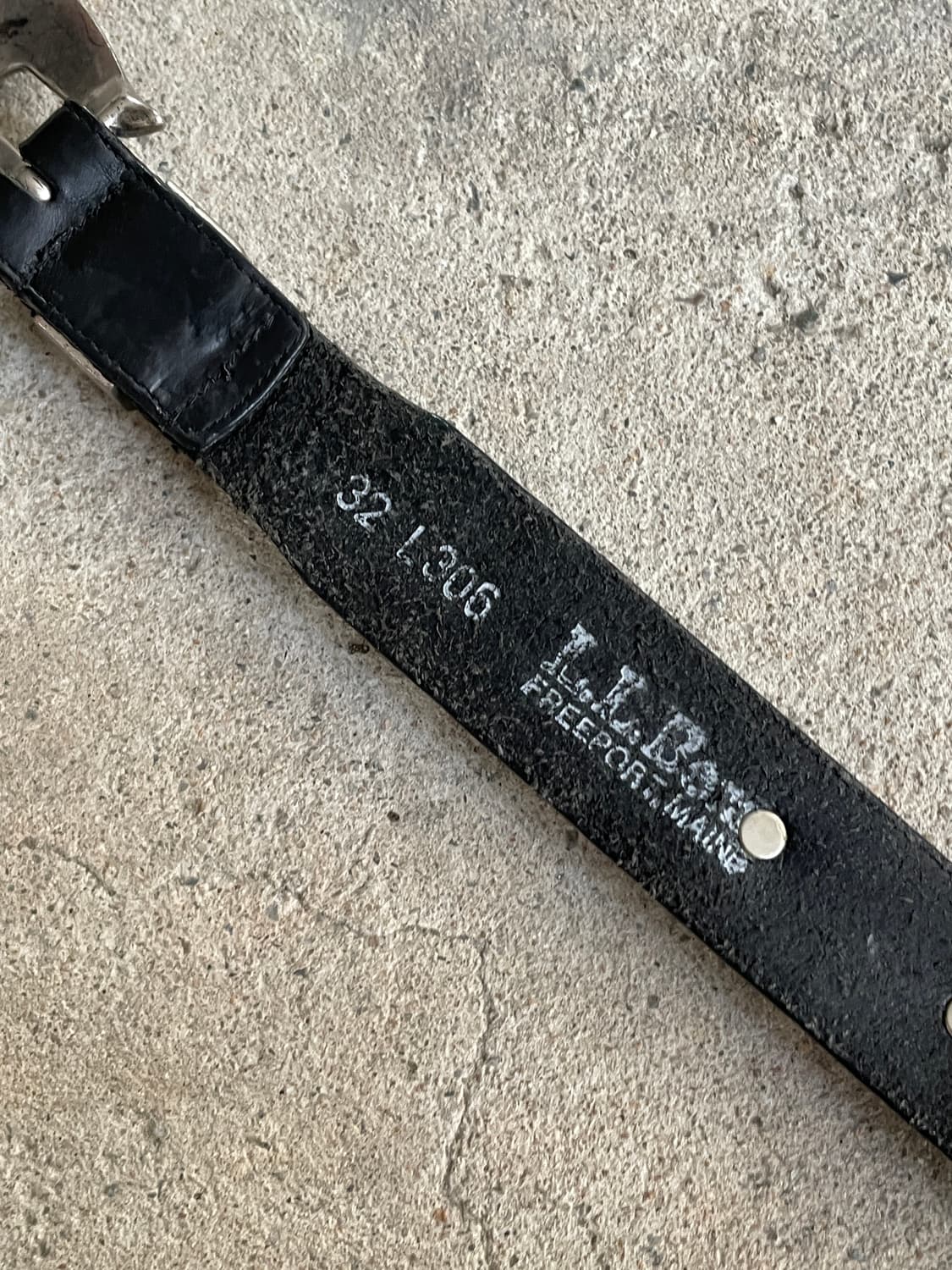 90s L.L. Bean Western Belt(1993) 상품이미지5