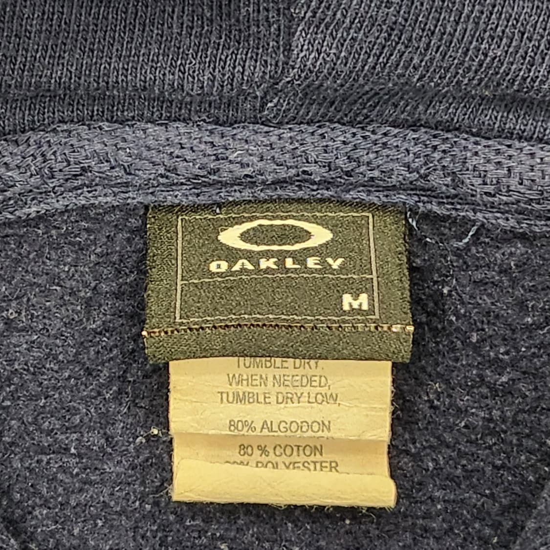 오클리 네이비 빅로고 후드티 상품이미지6