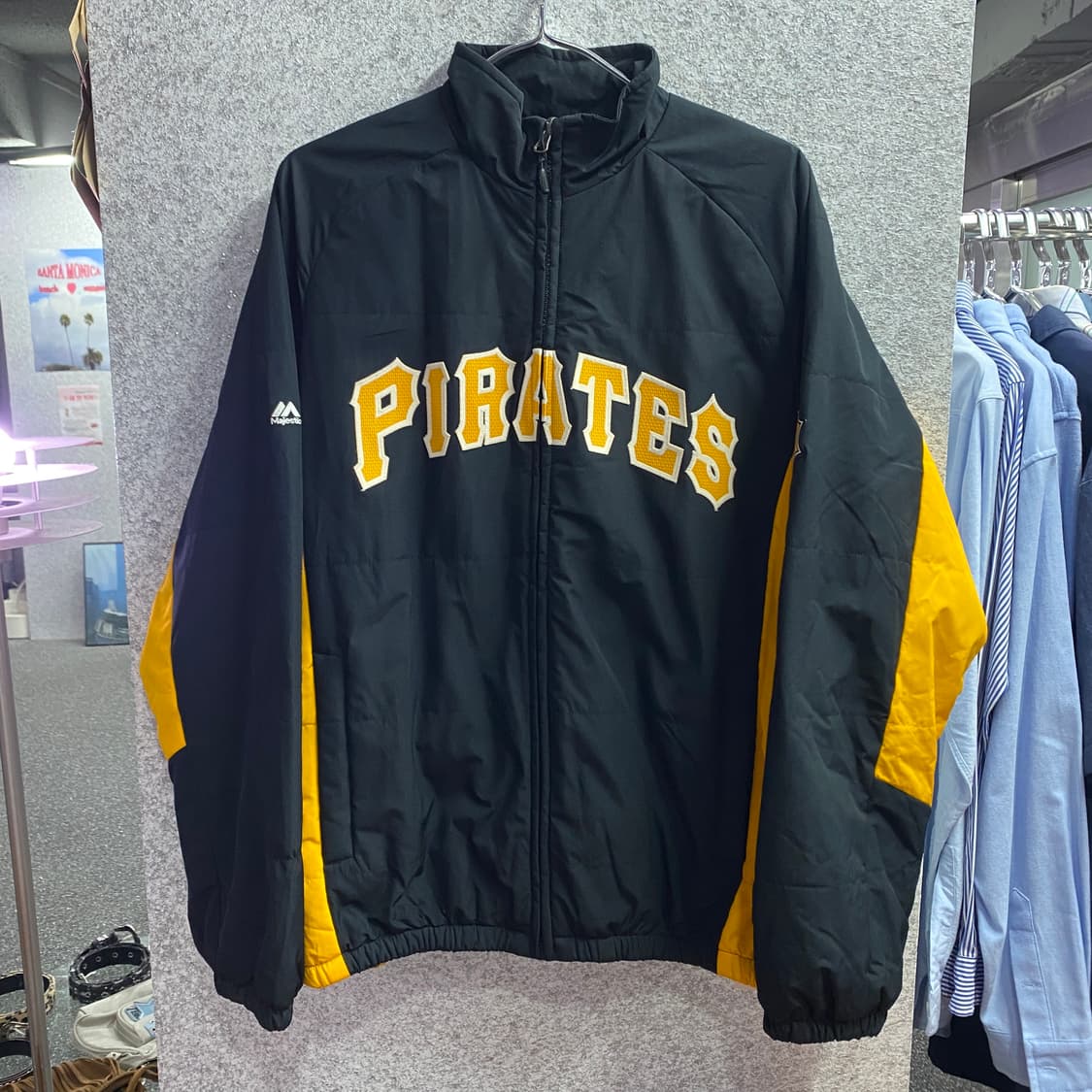 마제스틱 피츠버그 빅로고 파이리츠 MLB 자켓 B3817 상품이미지2