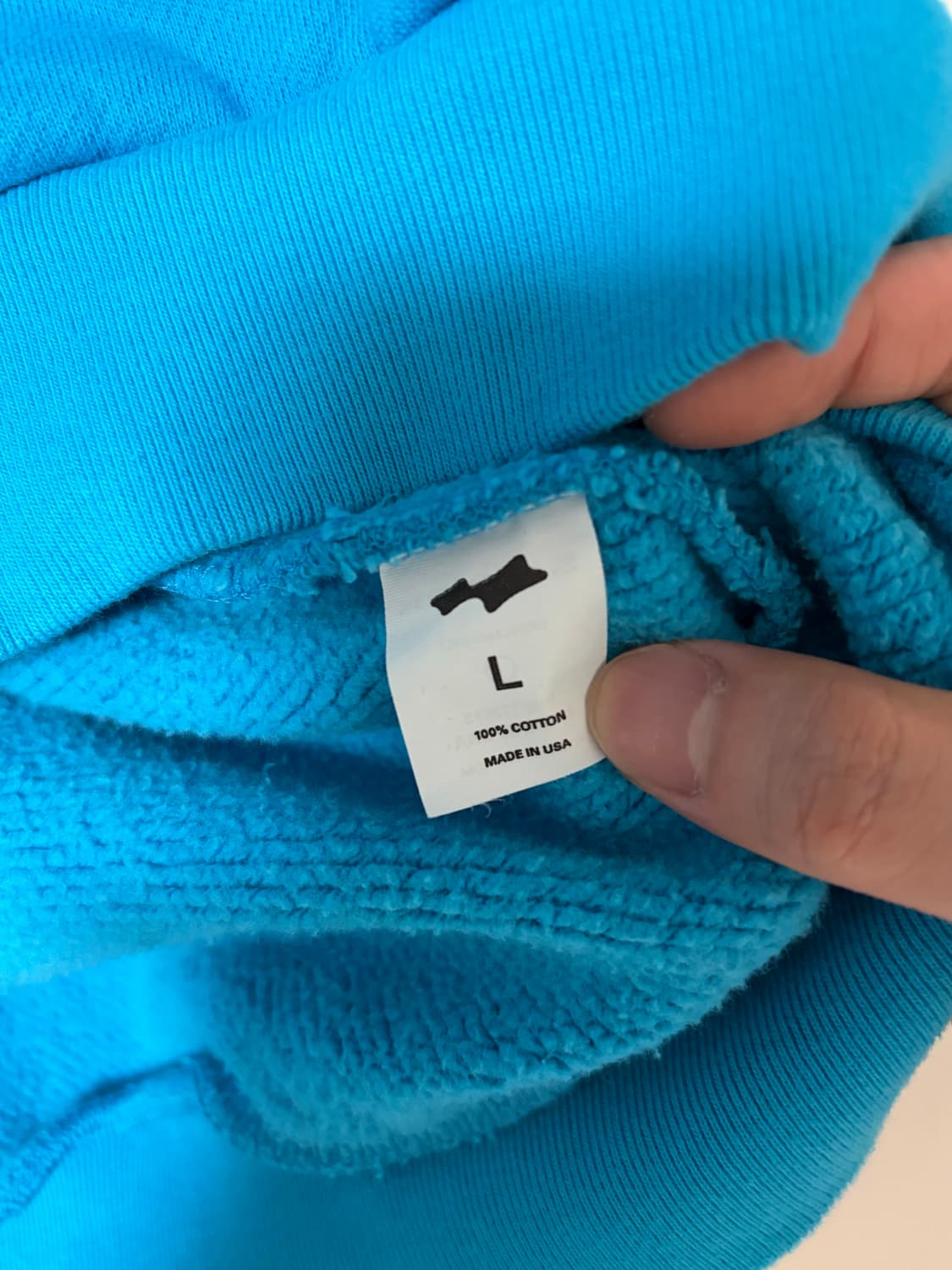 skylrk 후드 집업 블루 L  [교환,판매] 상품이미지4