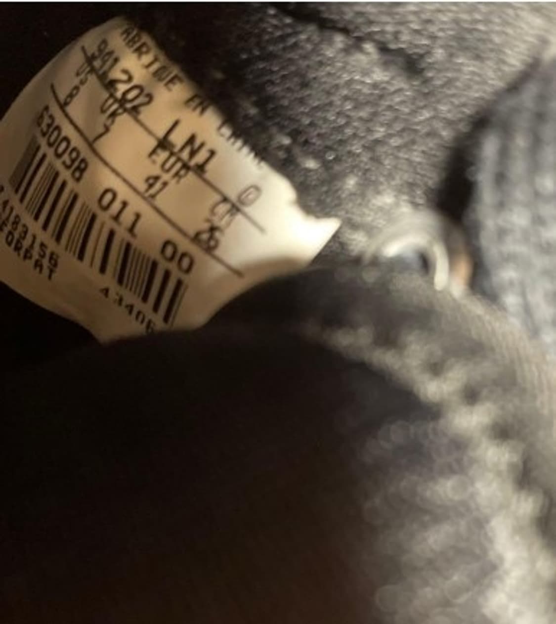 나이키 에어포스1 cvs 검/은 신품 상품이미지3