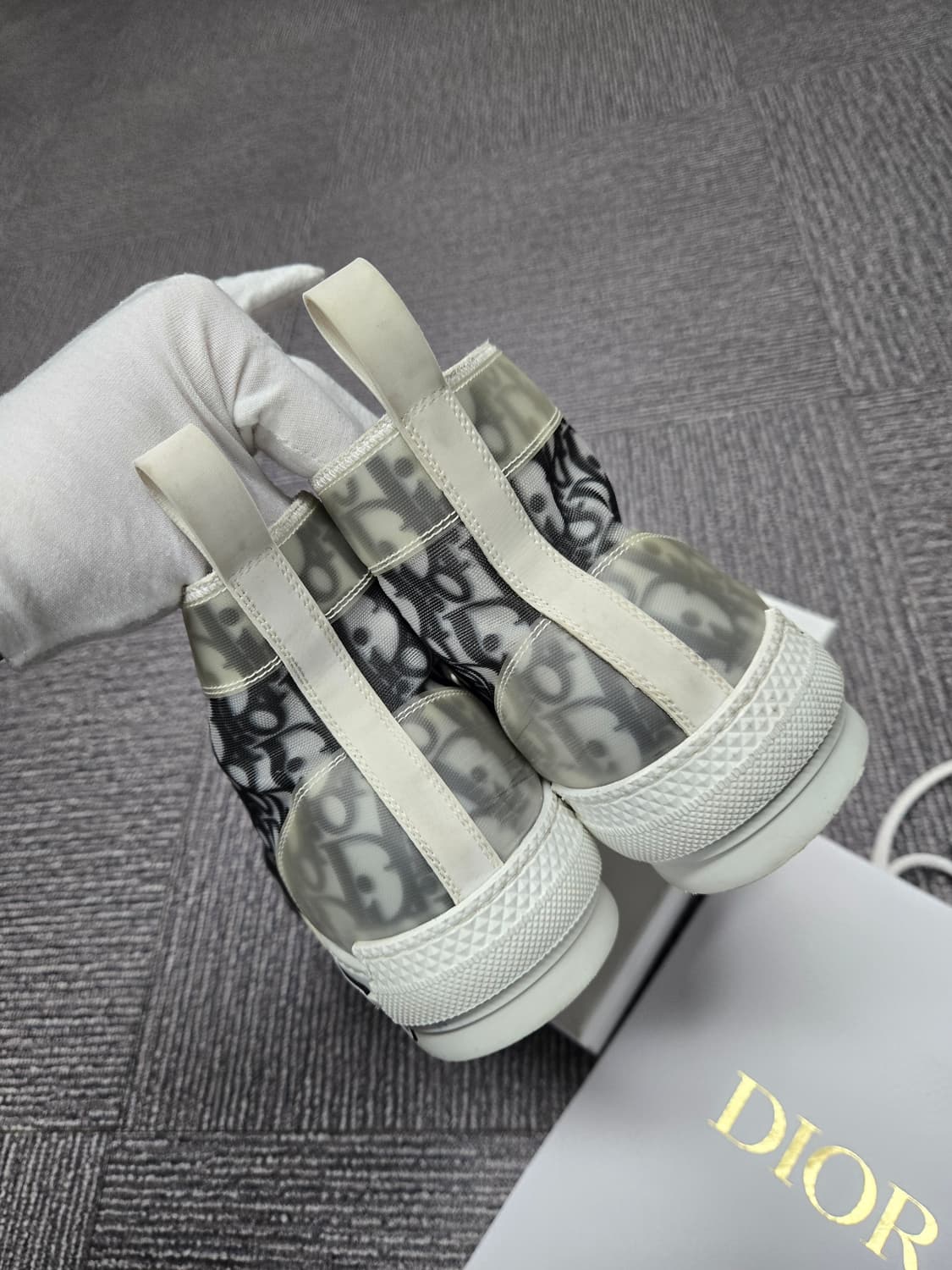 [특가][정품]디올 오블리크 하이탑 스니커즈 상품이미지6
