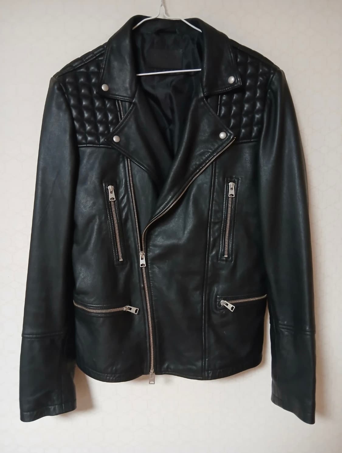 올세인츠 양가죽 라이더 자켓  상품이미지1