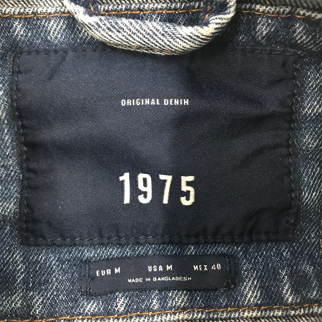 자라 워시드 데님자켓 [M사이즈] 상품이미지4